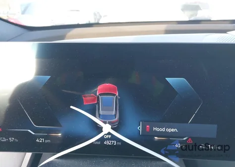 2023 BMW Ix xDrive50 z USA, uszkodzony, nr VIN WB523CF09PCL74619